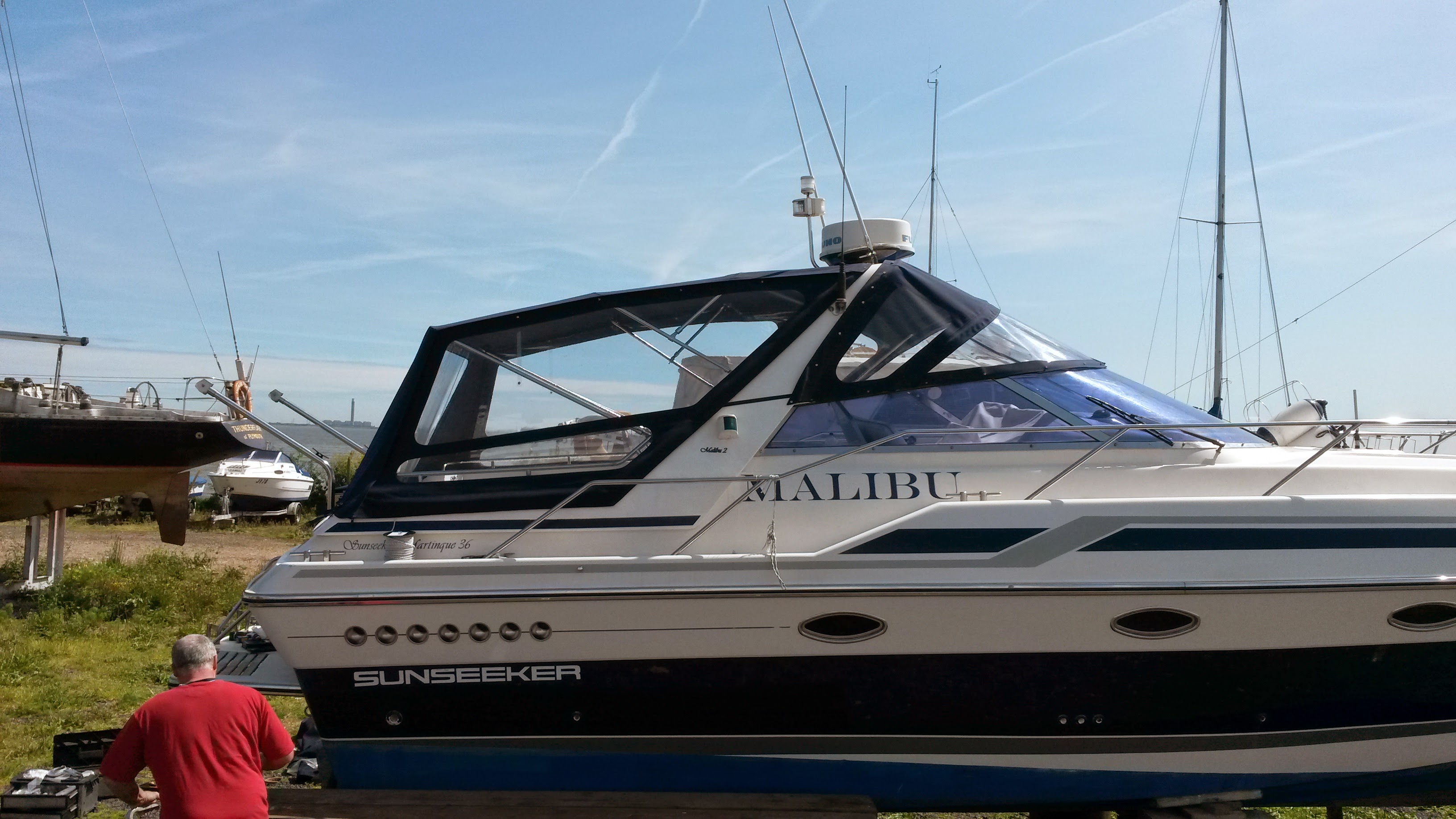 Motorboat Canopies KLS Marine